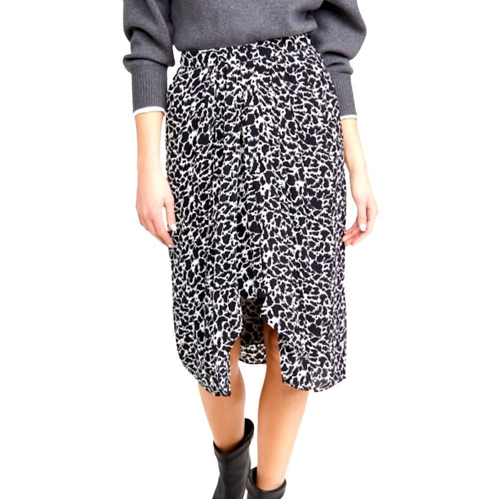 Isabel Marant Etoile -“Ju Siasi” Skirt - NWT, SZ 36 (FR) SZ 4 (US), Black, White